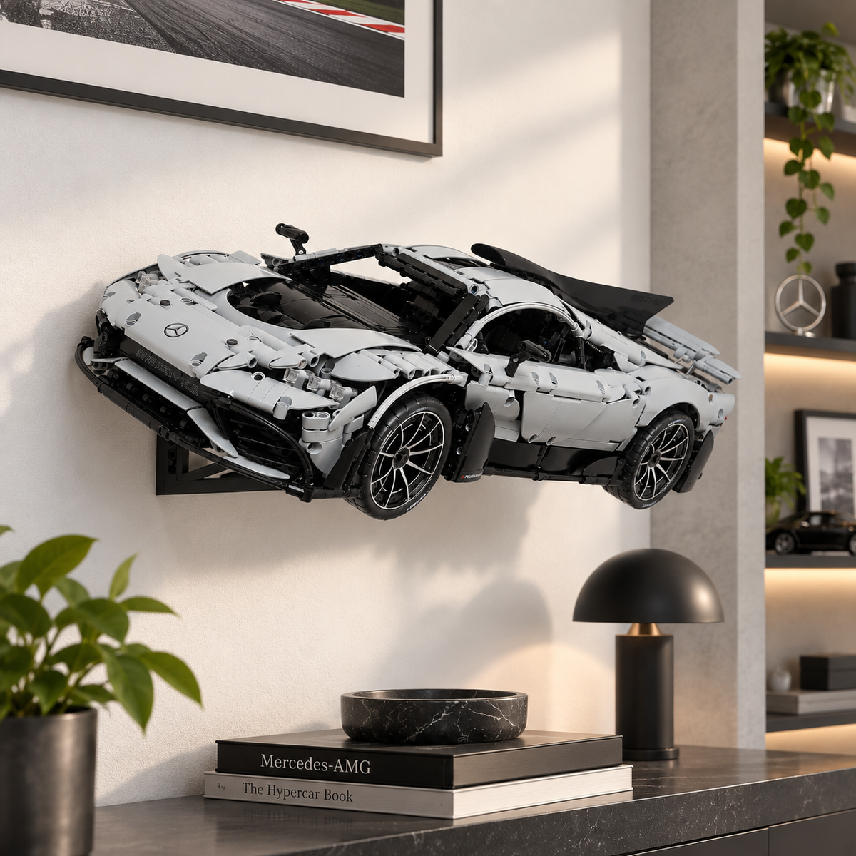 Angled Wall Mount for CaDA Master 1:8 Mercedes-AMG ONE