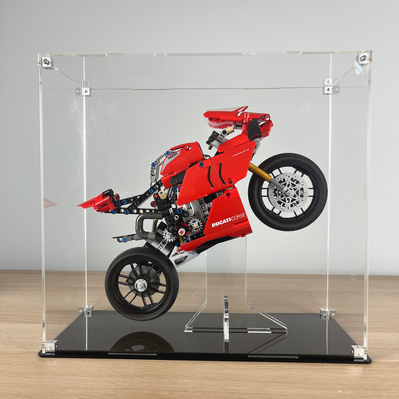 Acrylic Display Case for LEGO® Ducati Panigale V4 R 42107