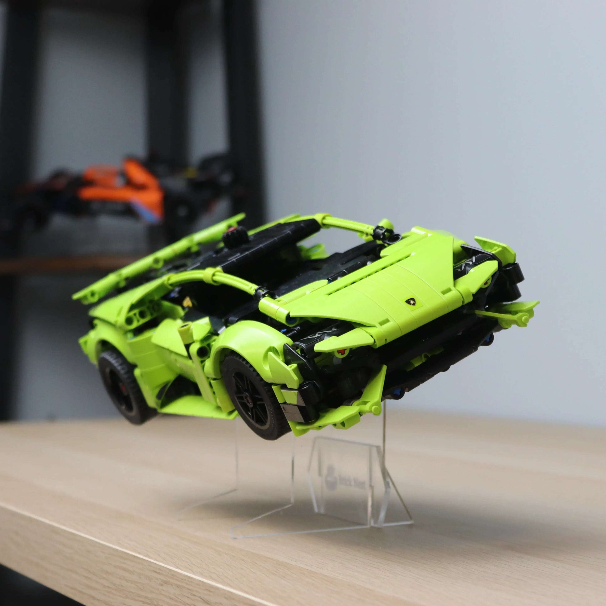 Acrylic Display Stand for LEGO Lamborghini Huracán Tecnica