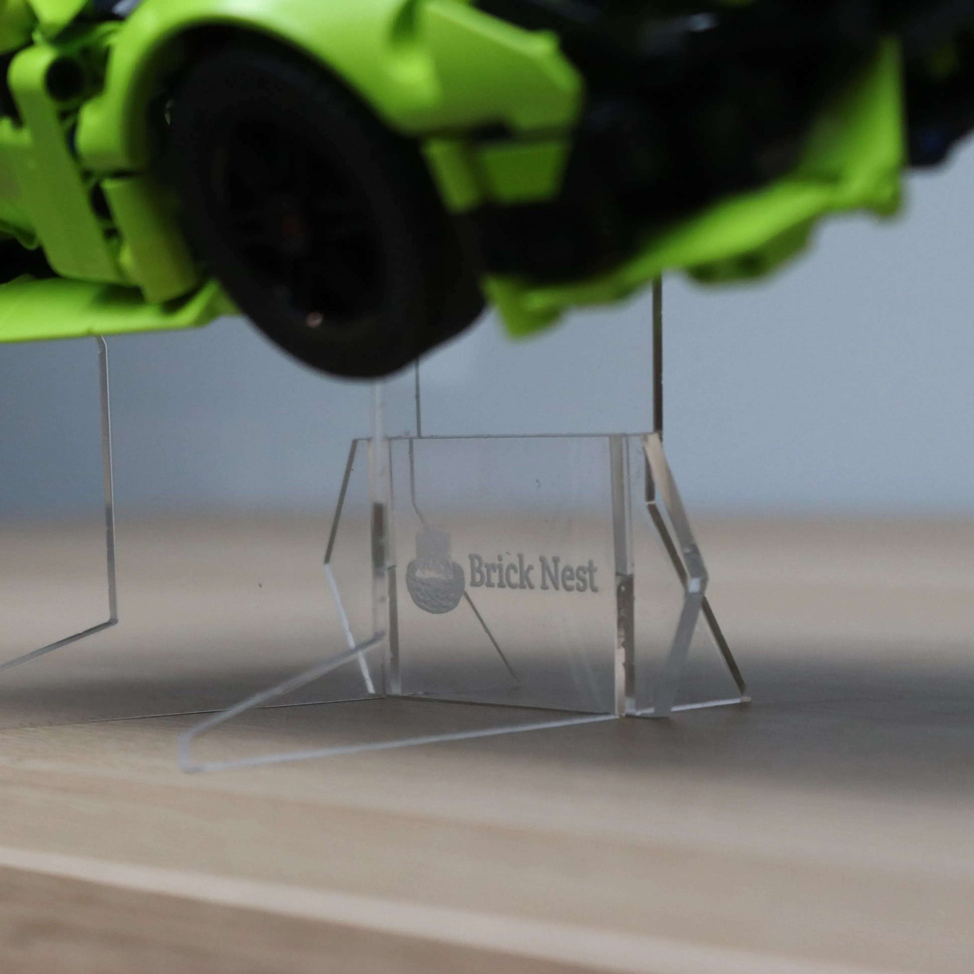 Acrylic Display Stand for LEGO Lamborghini Huracán Tecnica