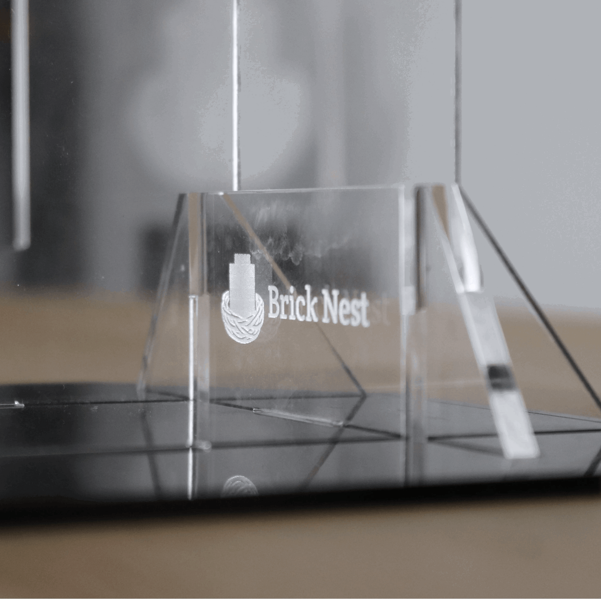 Acrylic Display Stand for The Ghost and Phantom II with Black Base