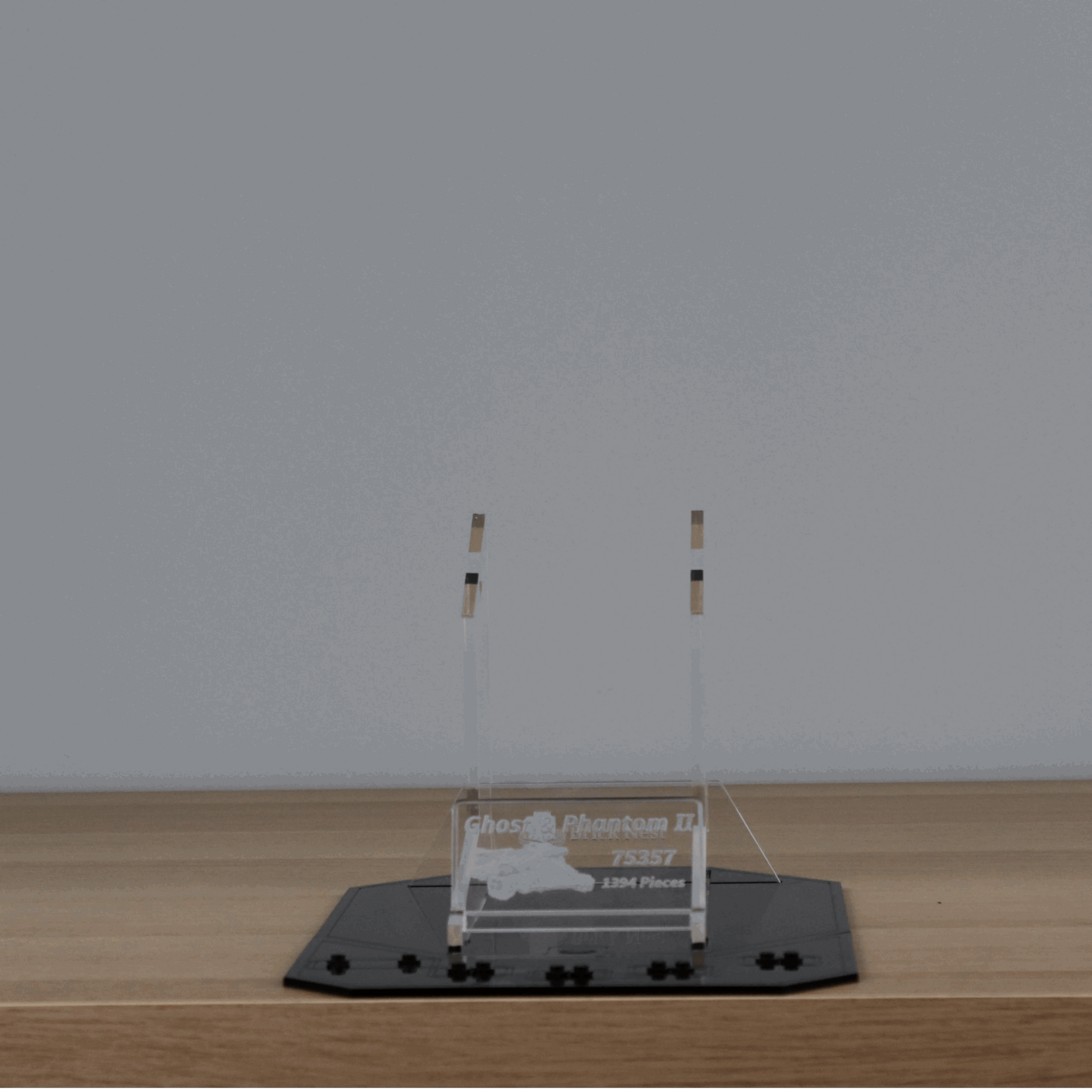 Acrylic Display Stand for The Ghost and Phantom II with Black Base