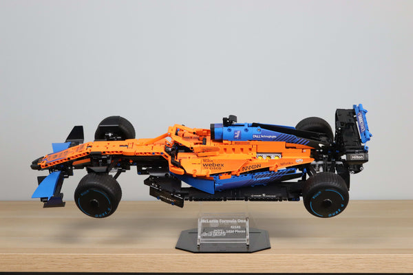 Acrylic Display Stand for Lego Formula one 1 Racecar model car mount clear decor 42141