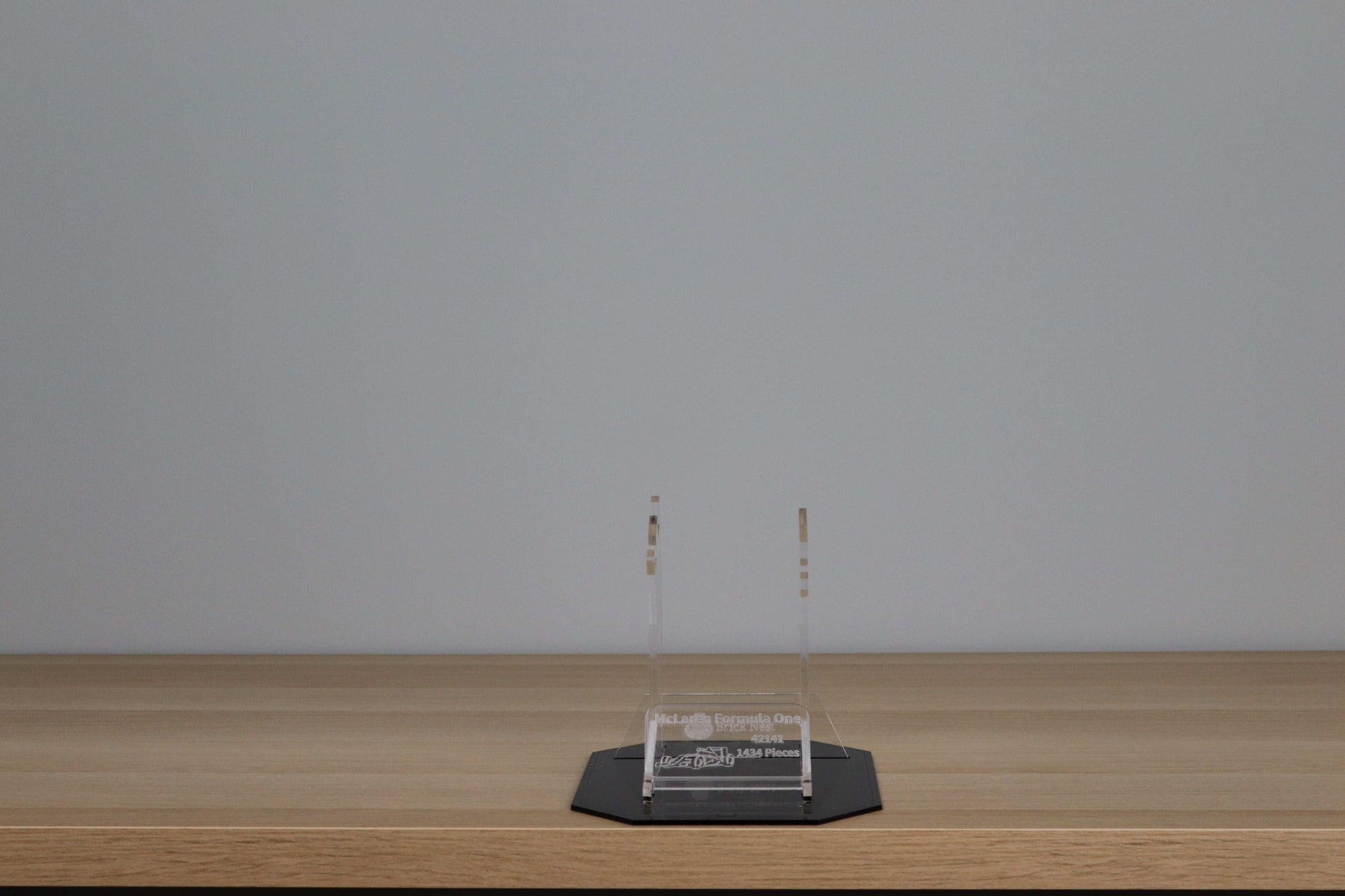 Acrylic Display Stand for Lego Formula one 1 Racecar model car mount clear decor 42141