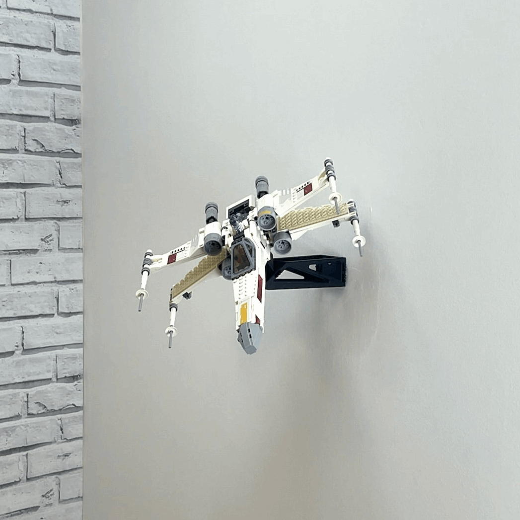 Wall Mount Display Stand for LEGO® X-Wing Fighter 75301