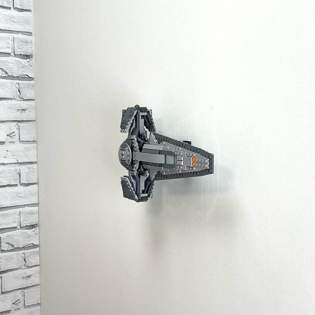 Horizontal Display of Lego Sith Infiltrator
