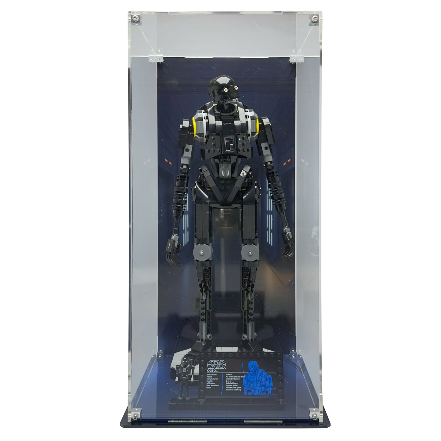 LEGO Star Wars K-2SO 75434 essential clear display case