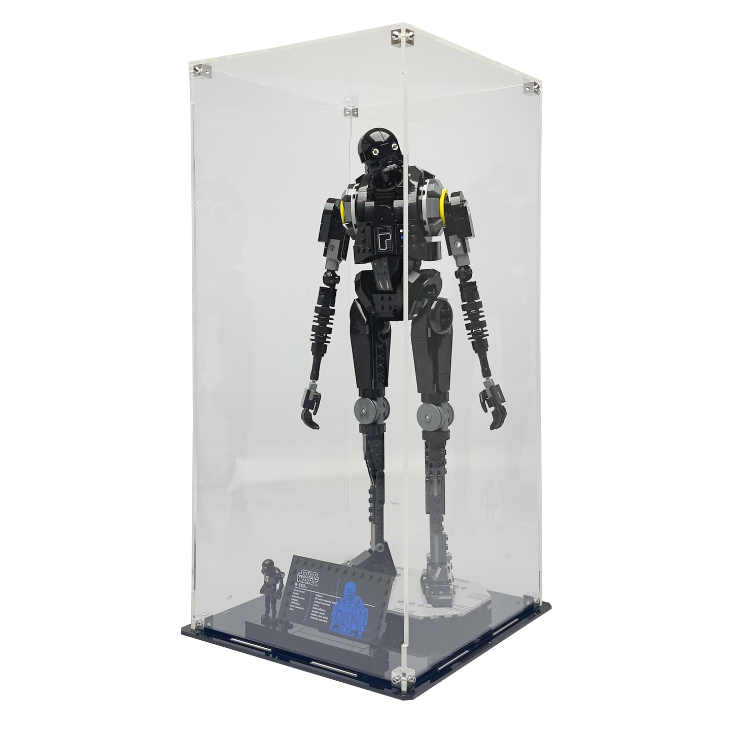 Collector’s acrylic case for LEGO K-2SO 75434 Star Wars model