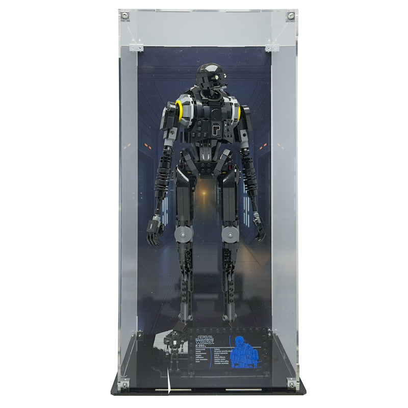 Dust-proof acrylic case for LEGO Star Wars K-2SO 75434 by Bricknest