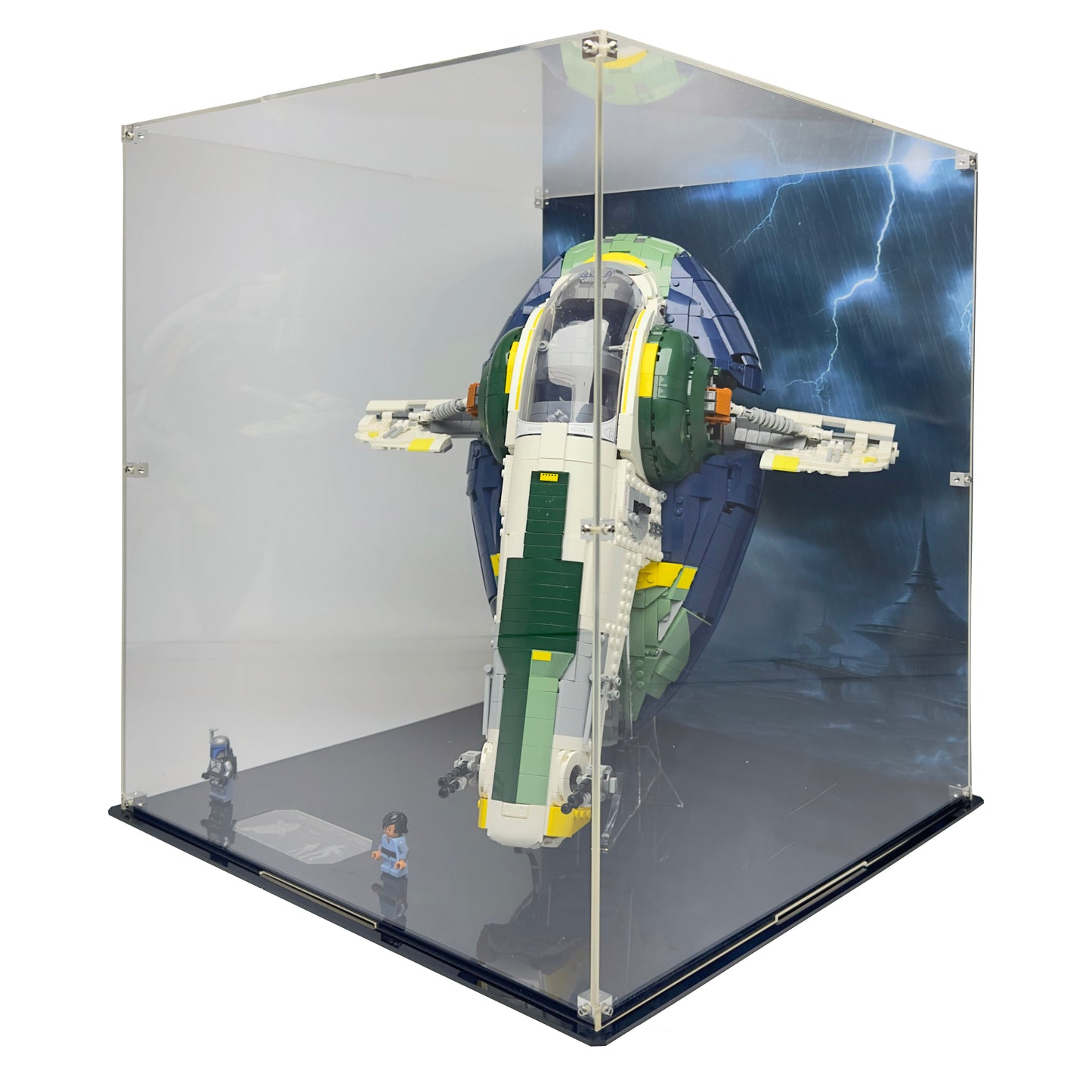 LEGO® Jango Fett’s Firespray-Class Starship Display Case