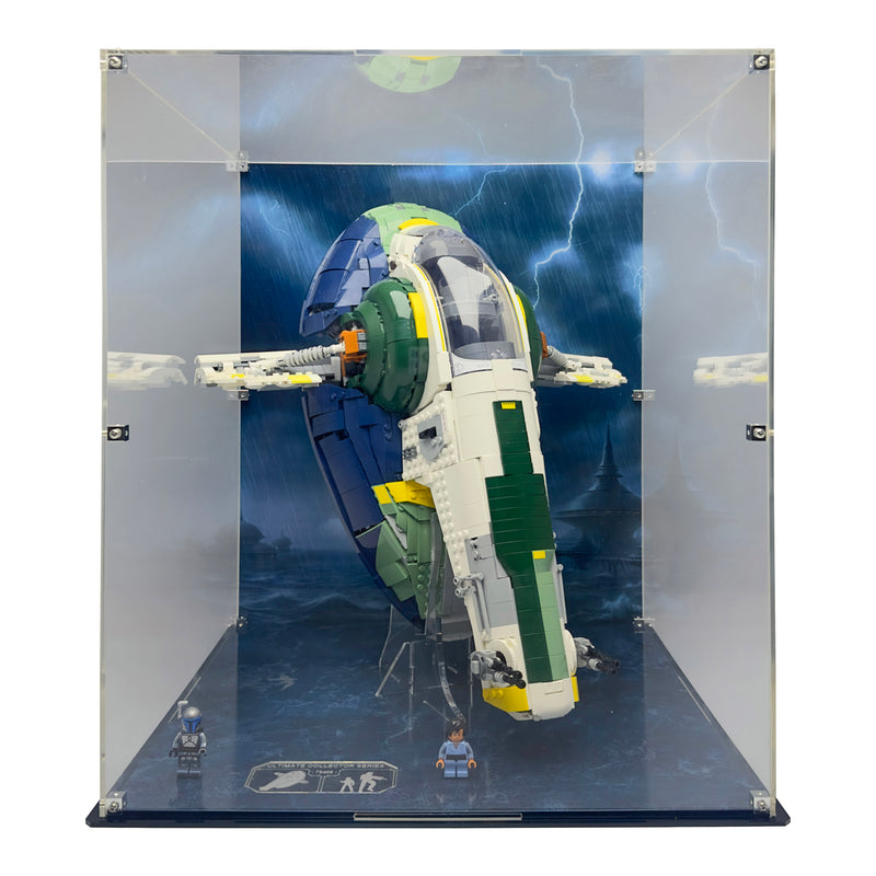 LEGO® Jango Fett’s Firespray-Class Starship Display Case
