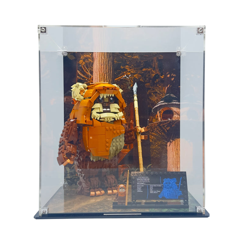 LEGO® Star Wars Wicket the Ewok (75430) Display Case