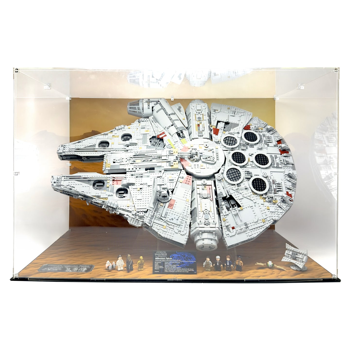 Display Case for LEGO® Star Wars UCS Millennium Falcon (75192)