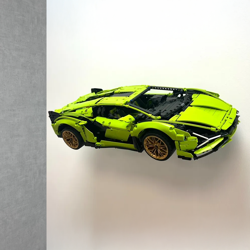 Wall Mount for LEGO® Technic Lamborghini Sian FKP 37 42115
