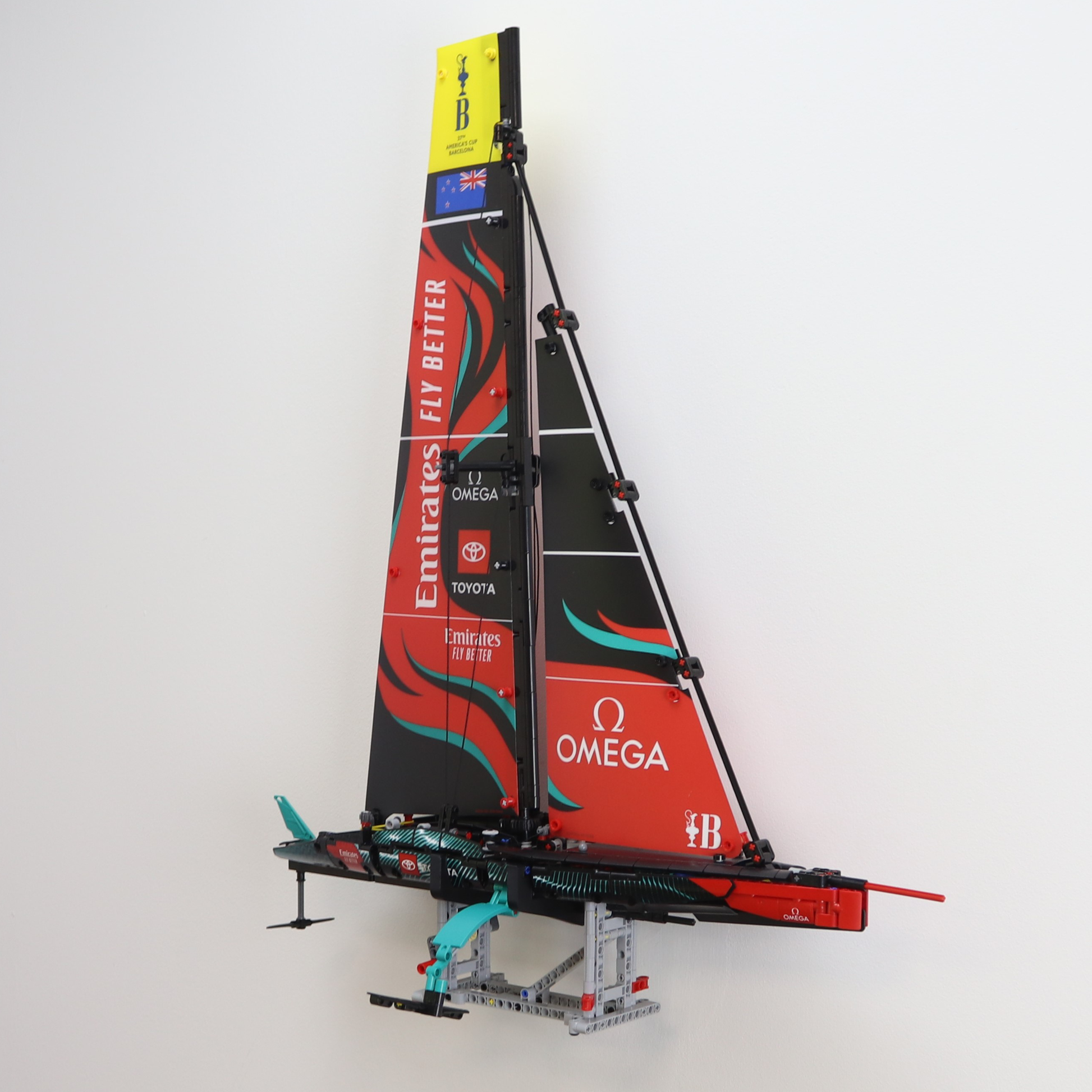 Lego Display For AC75 Yacht