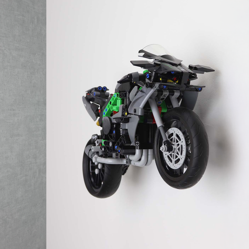 Wall Display Mount for LEGO®Kawasaki Ninja Motorcycle (42170)
