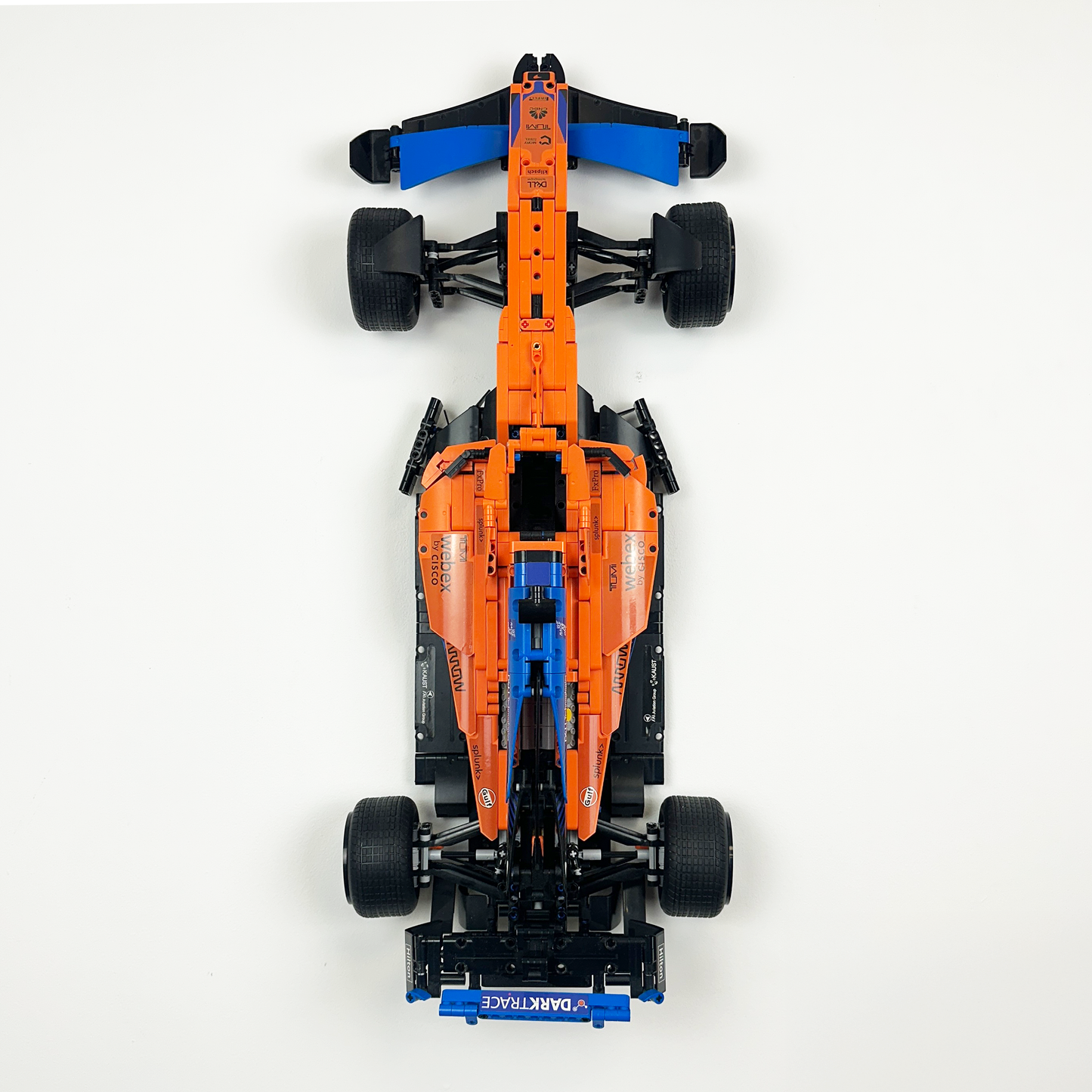 Wall Display Mount for LEGO® Technic Mclaren F1 Car 42141 Vertical or Horizontal