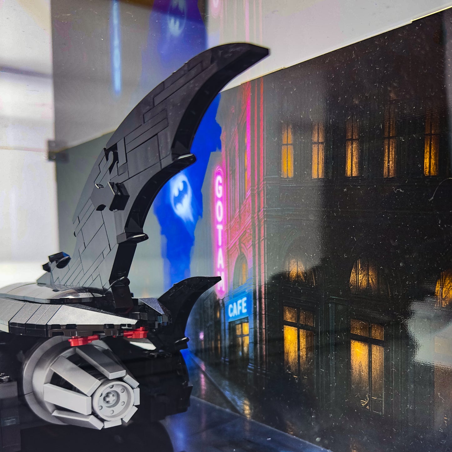 Acrylic Display Case for LEGO Batman Forever Batmobile 76304