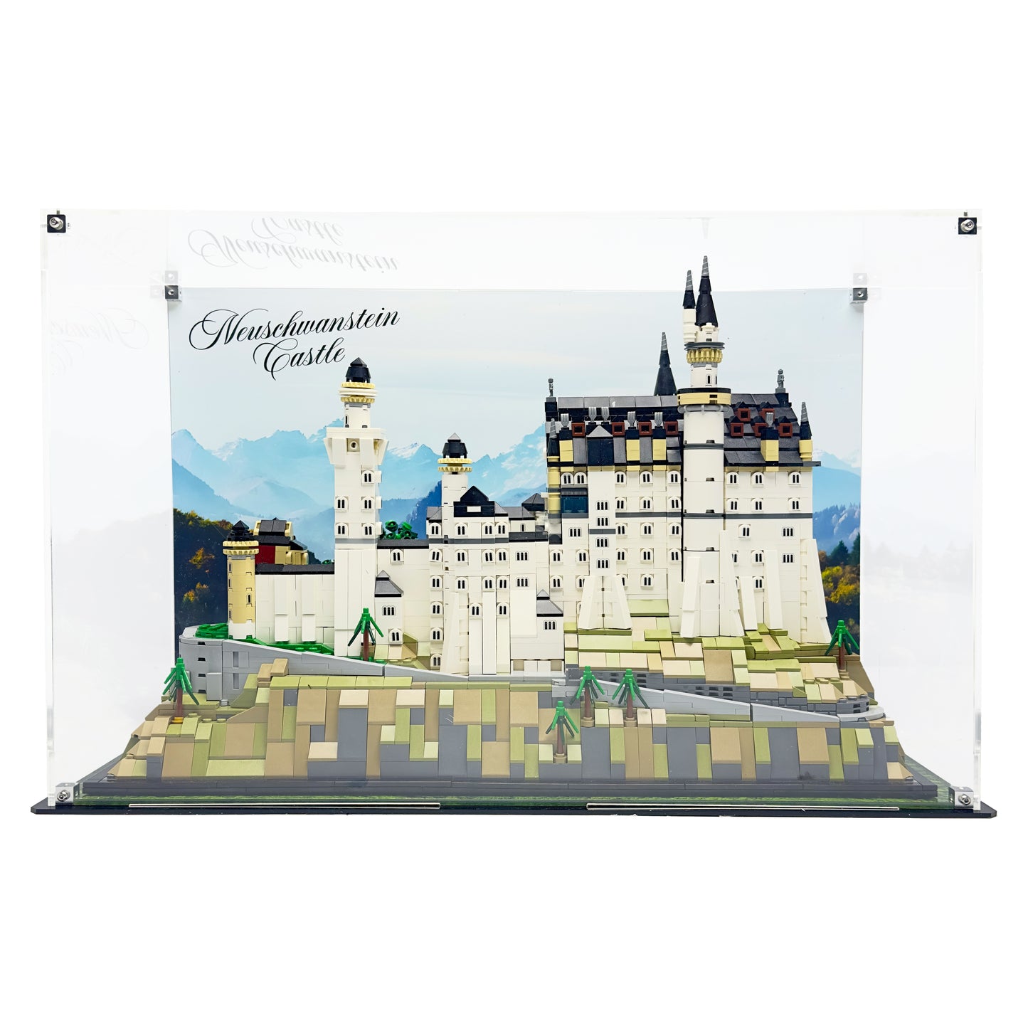 Acrylic Display Case for LEGO Neuschwanstein Castle 21063