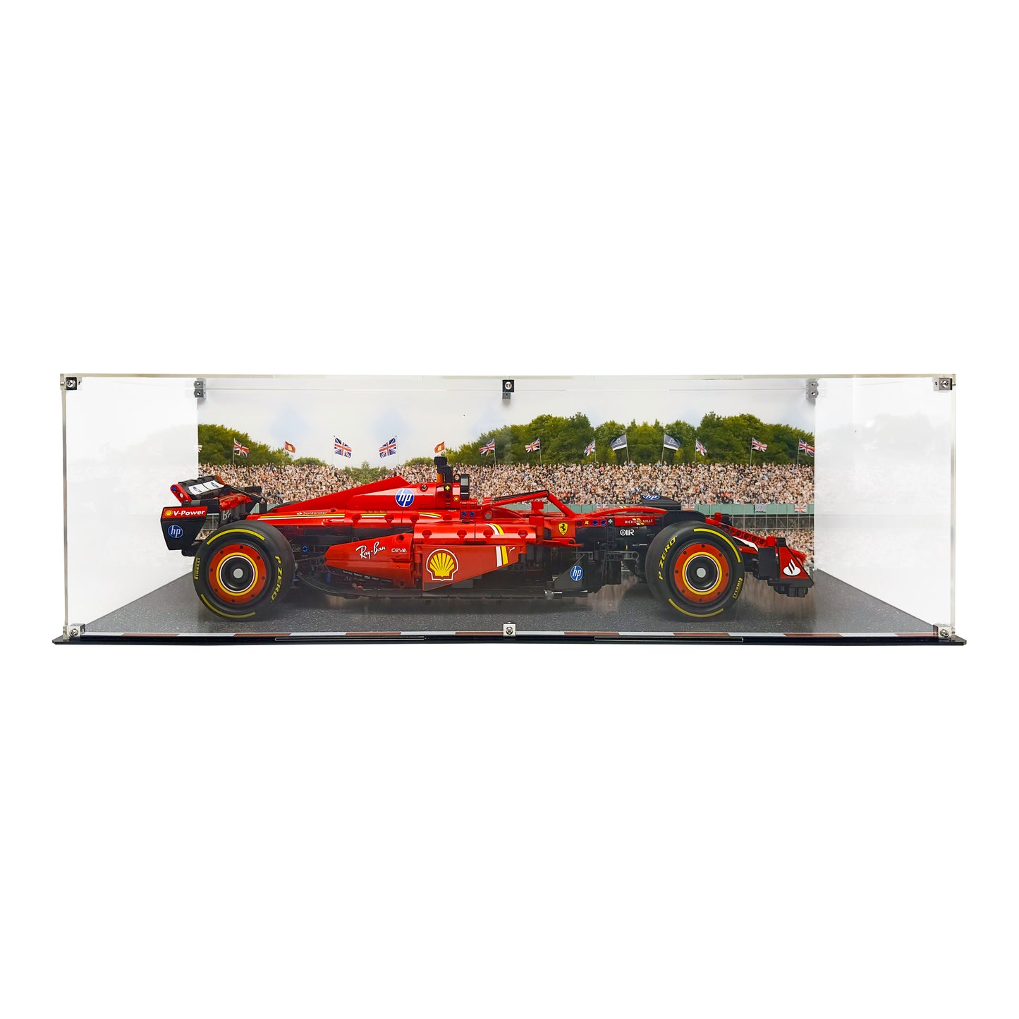 Acrylic Display Case for LEGO® Ferrari SF-24 F1 Car 42207