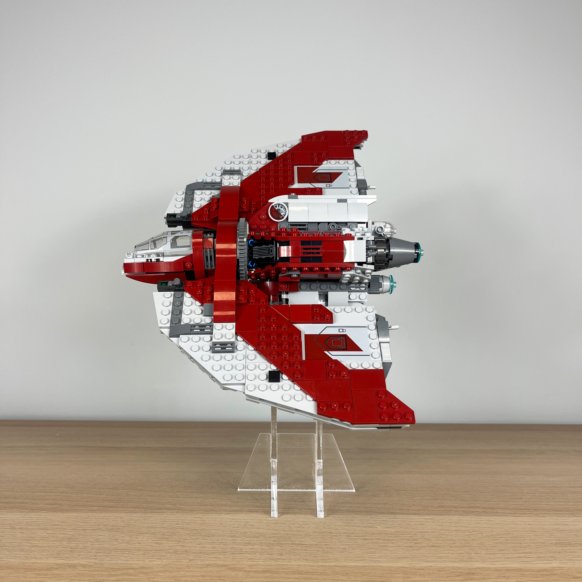 Lego Ahsoka Tano's T-6 Shuttle 75362 Acrylic Display Stand