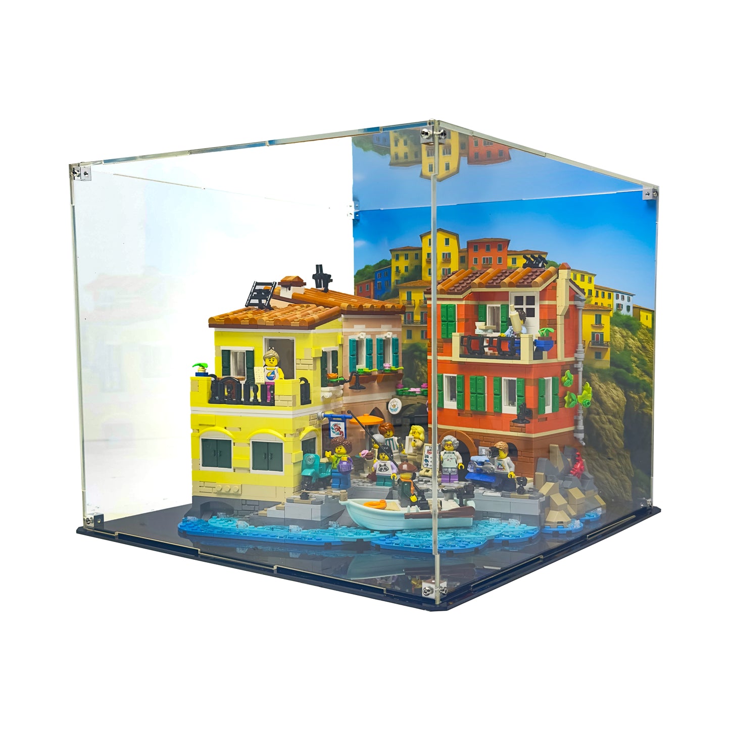 Display Case for LEGO Italian Riviera 21359