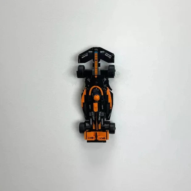 Vertical Wall Display Mount for LEGO® McLaren Speed Chaser F1 76919