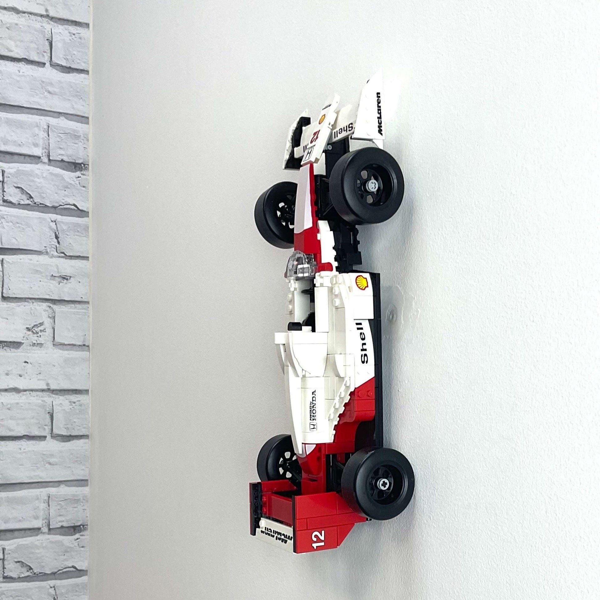 Vertical Wall Display Mount for LEGO® McLaren MP4/4 & Ayrton Senna 10330