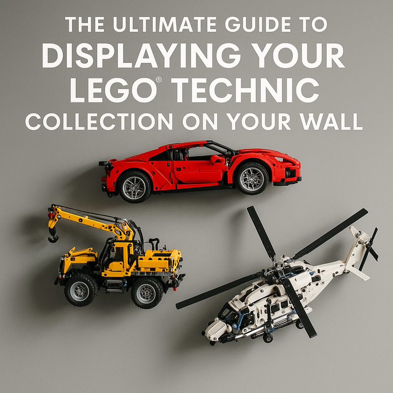 The Ultimate Guide to Displaying Your LEGO Technic Collection on Your Wall