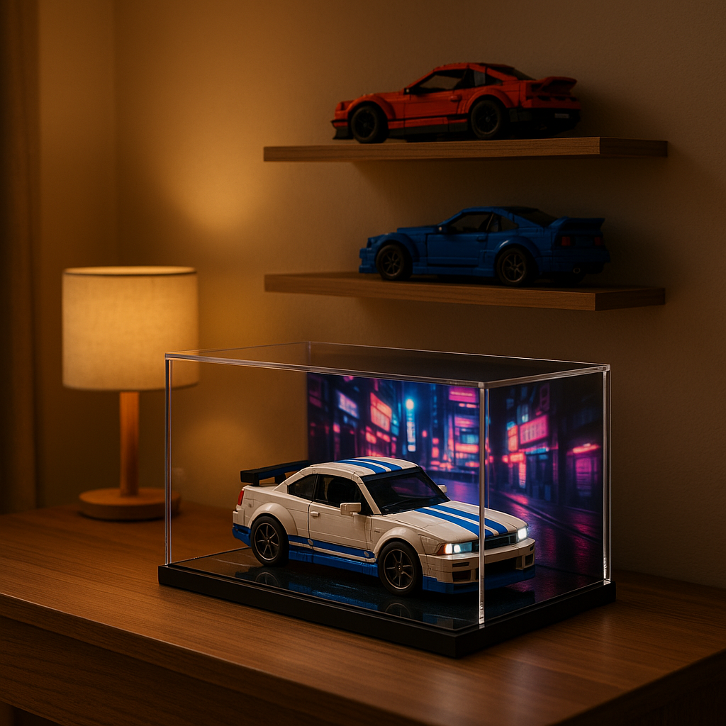 LEGO Nissan Skyline GT-R (42210) Display Guide: Wall Mounts, Stands & Tokyo Display Case