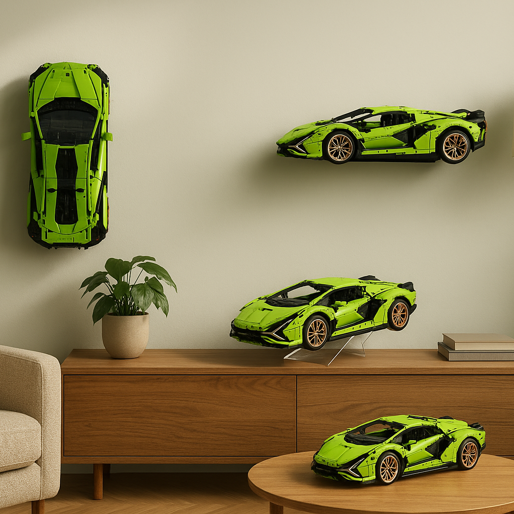 LEGO Lamborghini Sián Retiring – Best Wall Mount & Display Stand Ideas