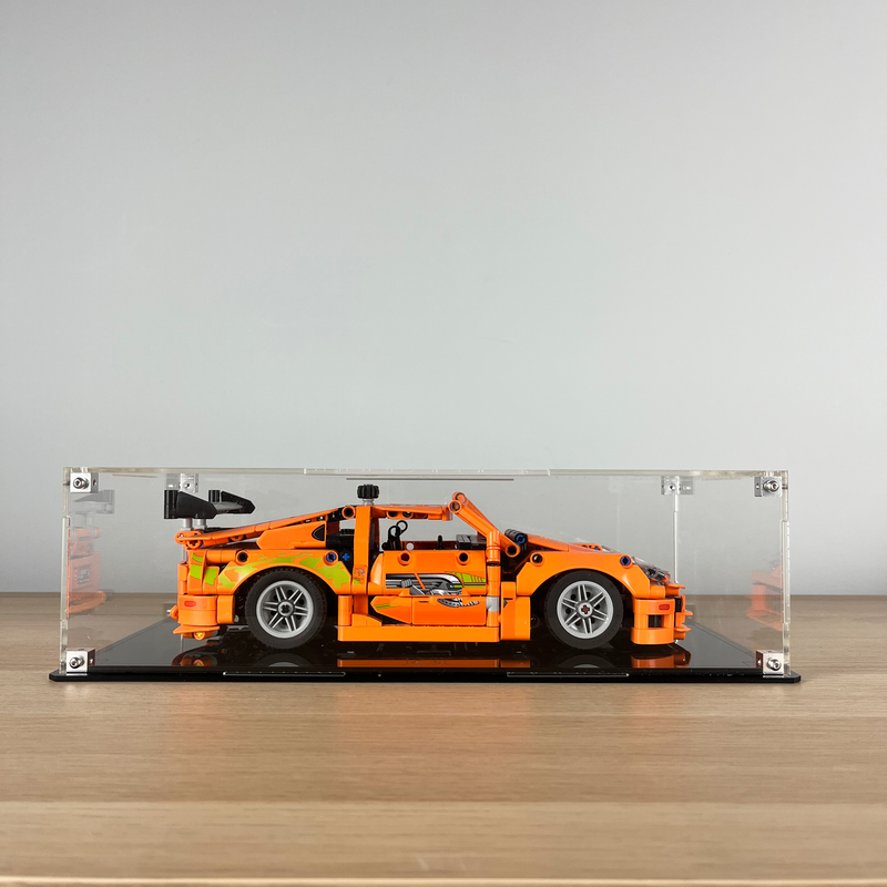 Lego Fast and Furious Toyota Supra MK4 42204 Display Case Instructions
