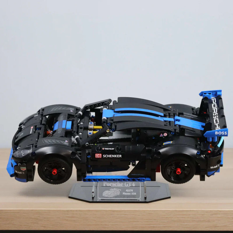 LEGO Acrylic Display Stands with added Base Plate