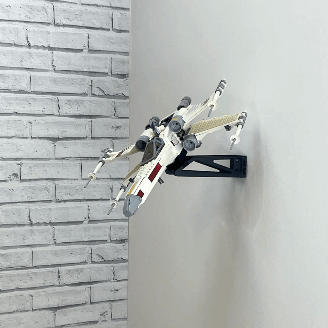 Wall Mount Display Stand for LEGO® X-Wing Fighter 75301