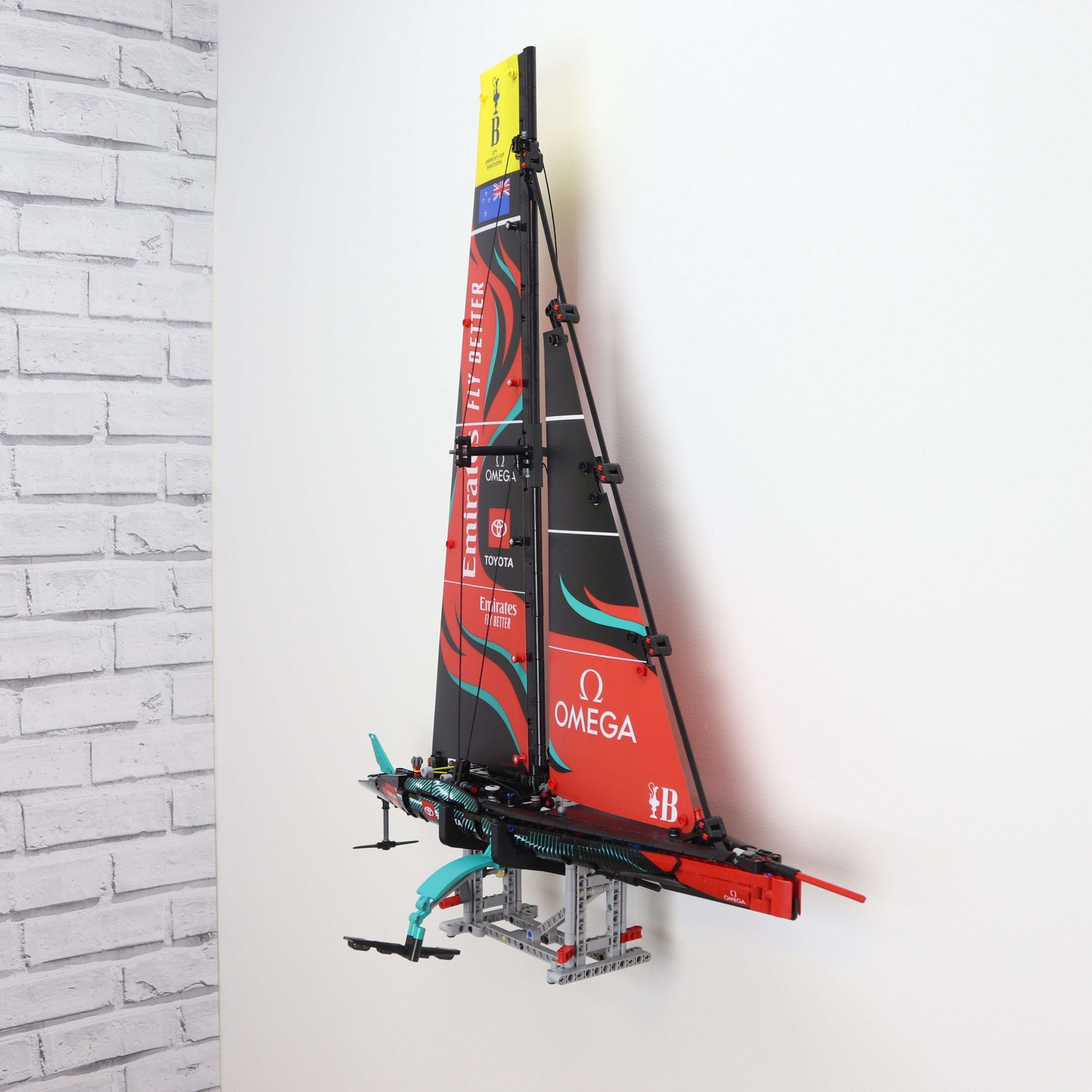 Wall Display Mount for LEGO® AC75 Yacht 42174