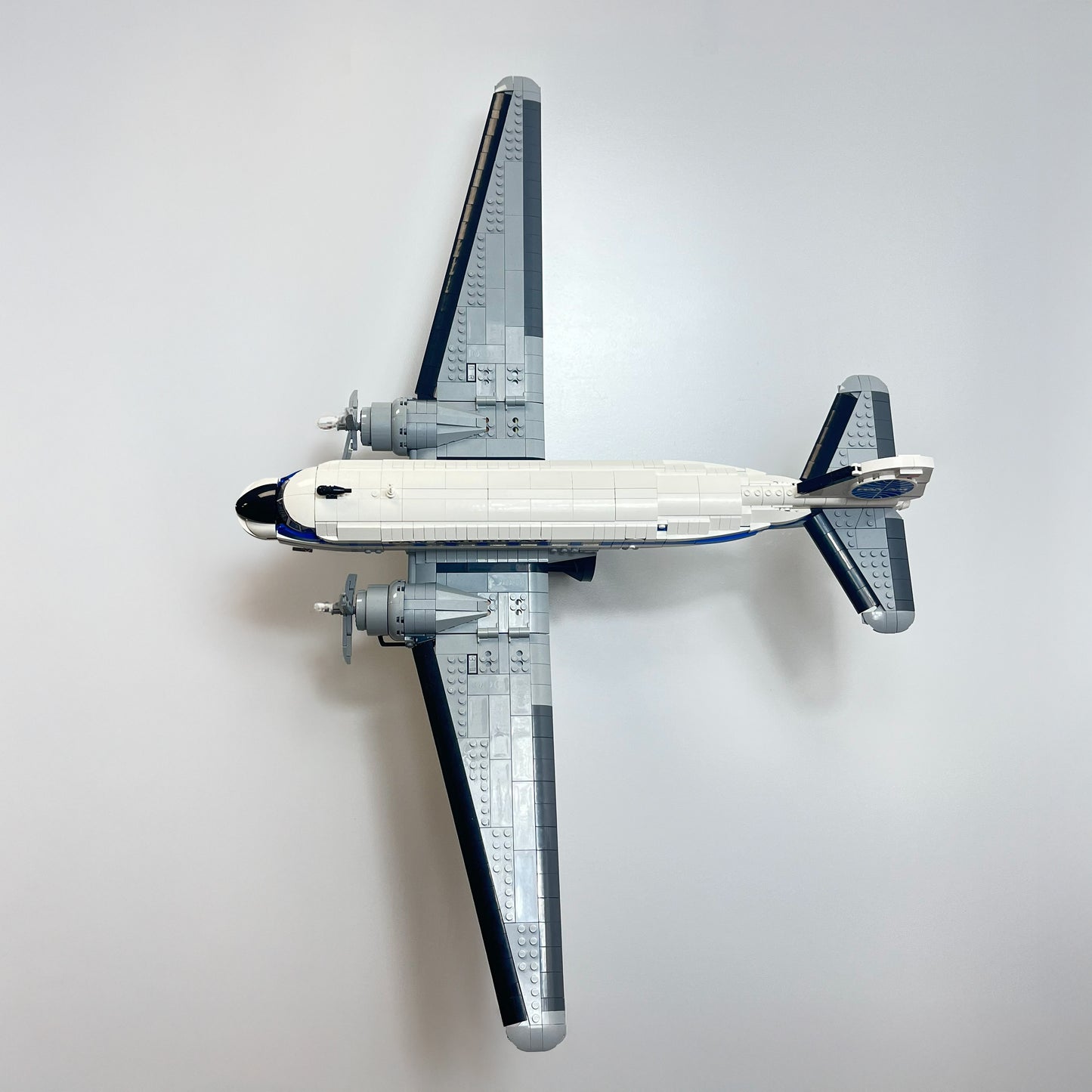 LEGO aviation wall display mount for PAN AM Airliner 11378