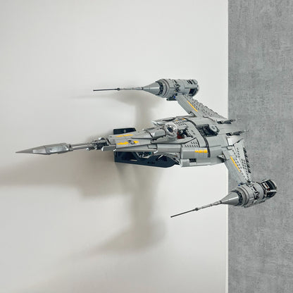 Mandalorian N-1 Starfighter LEGO wall display mount by BrickNest
