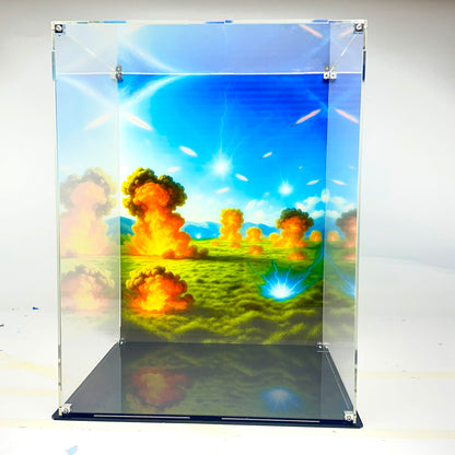 Acrylic Display Case for LEGO Battle Droid with STAP 75428