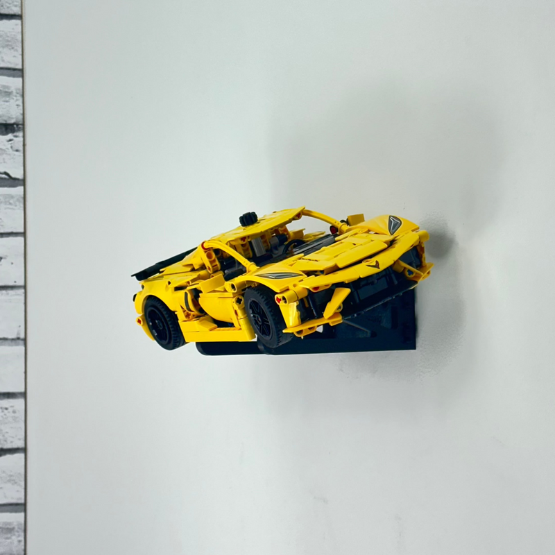 Wall display hook for LEGO Chevrolet Corvette Stingray 42205  