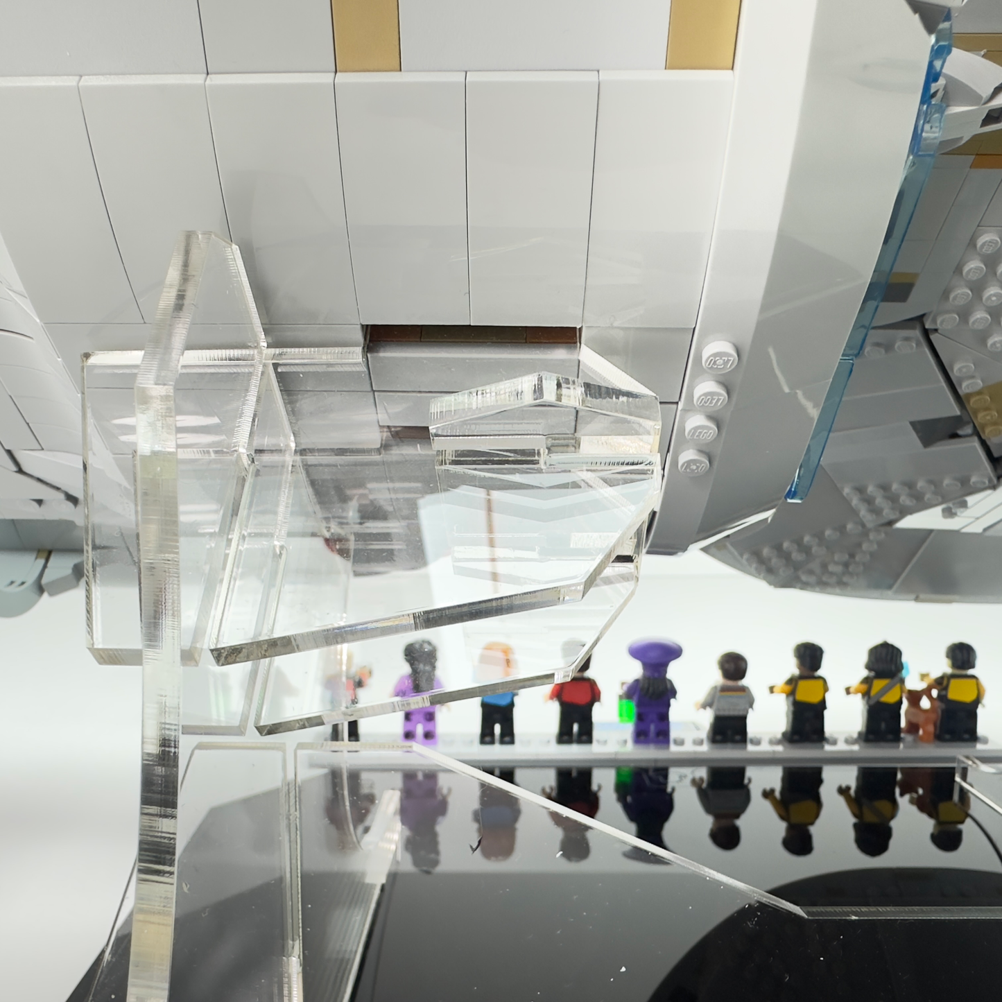 Acrylic Display Stand for LEGO Star Trek USS Enterprise 10356