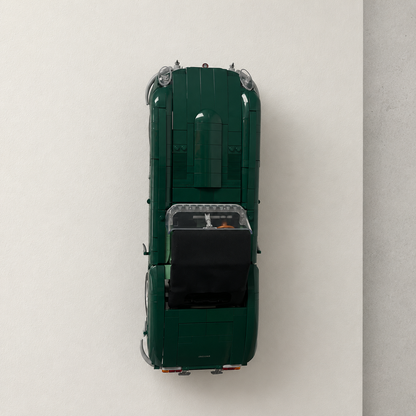 Vertical Wall Mount Compatible with LEGO Icons Jaguar E-Type 11381