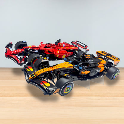 Acrylic Display Risers for LEGO F1 Sets