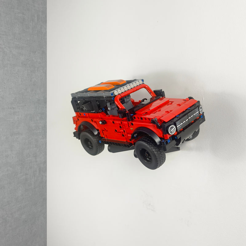 Angled LEGO® Wall Display Mount for LEGO® Technic Ford Bronco (42213)