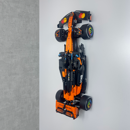 LEGO Mcl39 Wall Display - Vertical Wall Mount for LEGO F1 Sets