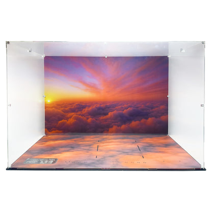 Premium acrylic LEGO display case for UCS Falcon