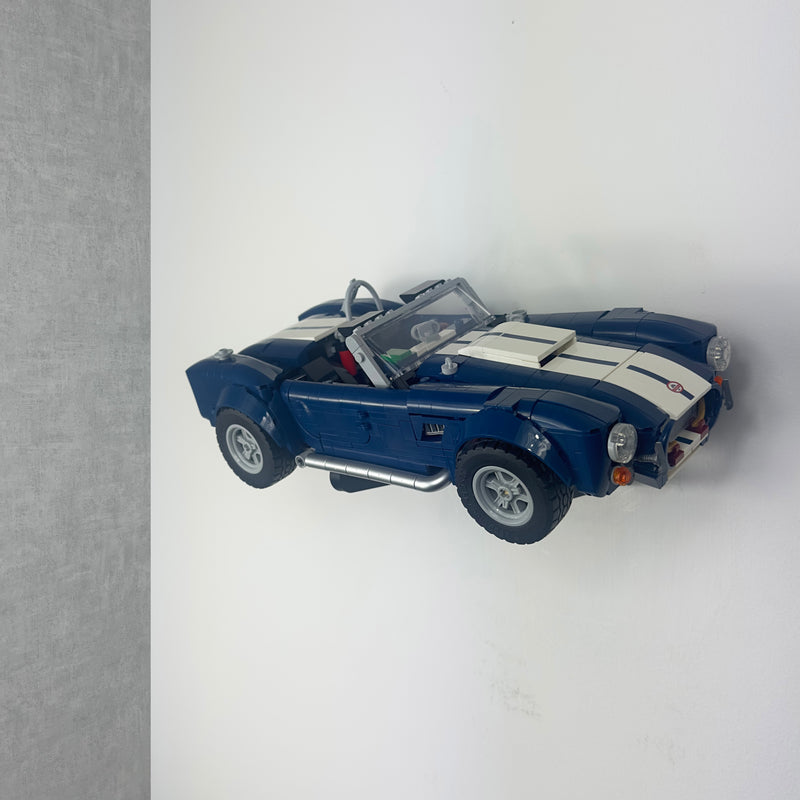 Angled Wall Display Mount for LEGO® Icons Shelby Cobra 427 (10357)