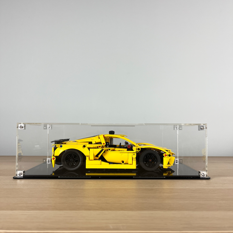 Acrylic Display Case for LEGO® Chevrolet Corvette Stingray (42205 / 42217)