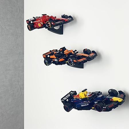 Wall Mount Compatible For Lego F1 Speed Champions Race