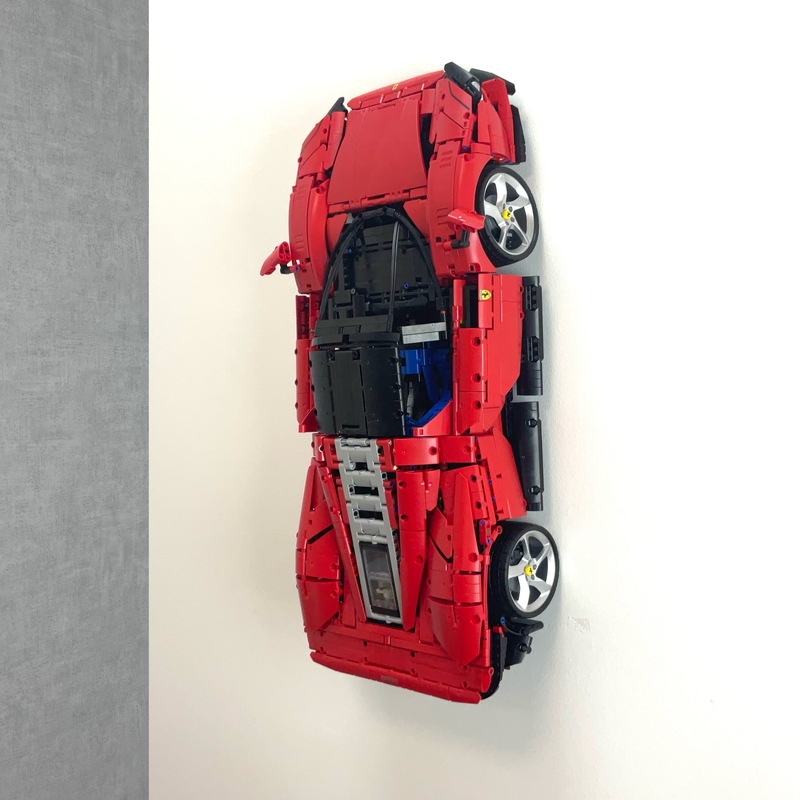 Vertical Wall Mount for LEGO Ferrari Daytona SP3