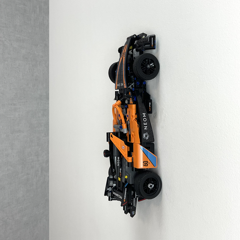Vertical Wall Mount Display for LEGO® McLaren Formula E (42169)
